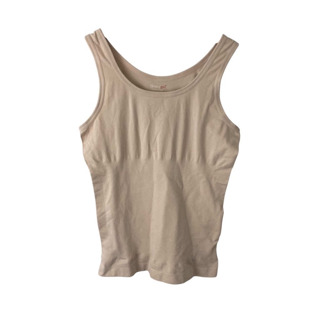 Skinny Girl Shapewear Tank Top Beige Plus 1X Stretch Womens